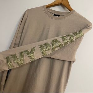 Ivy Park oversized long sleeve tee